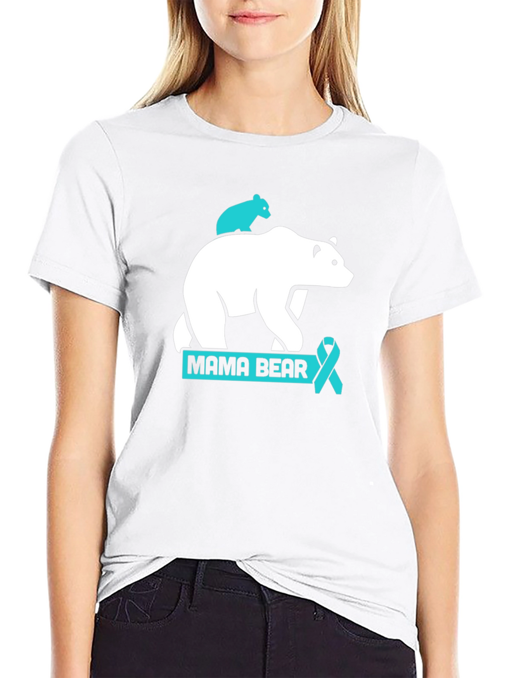 Mama Bear T-Shirt: Cute Bear Cub Tee