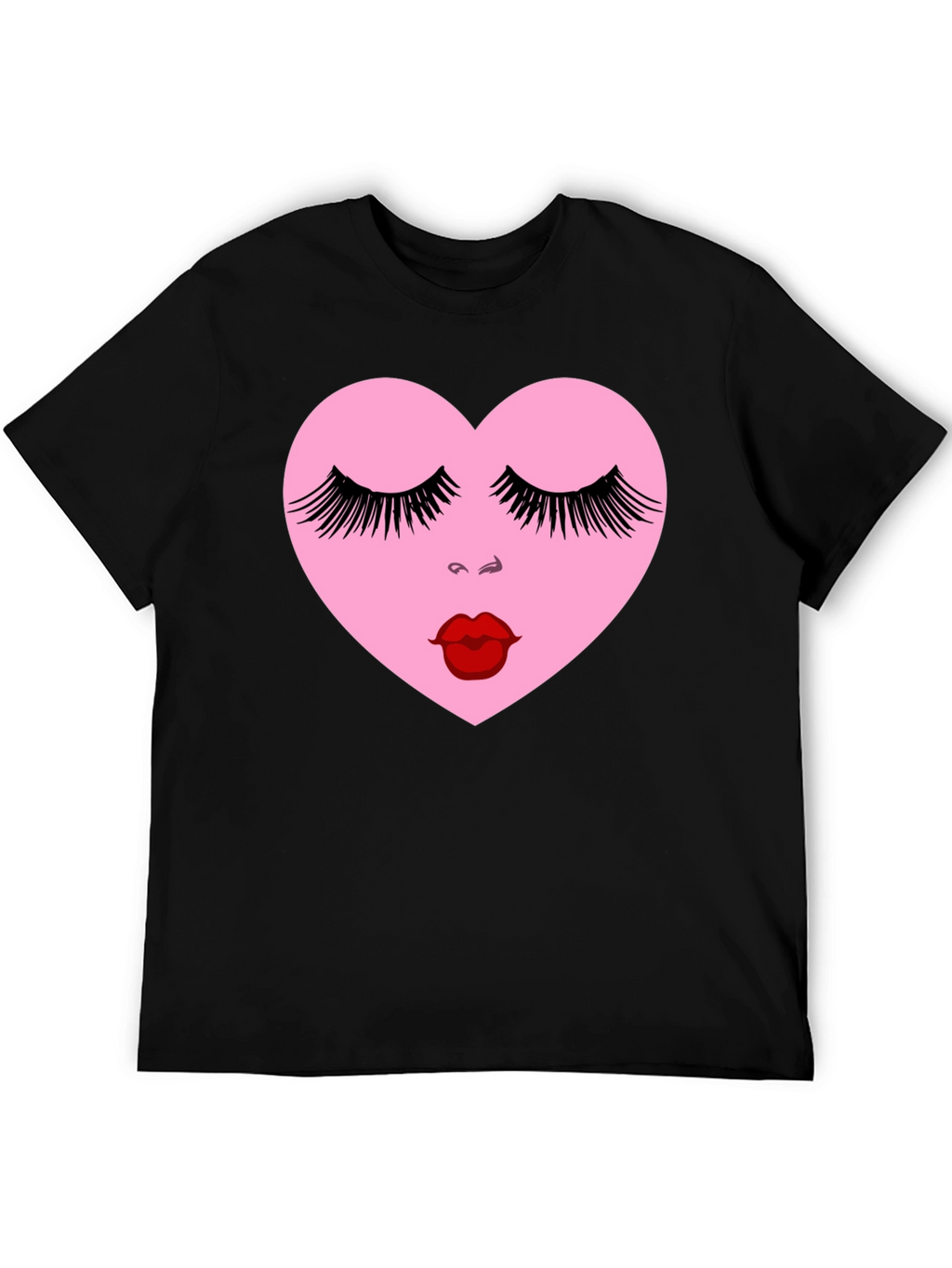 Heart Face Graphic Tee
