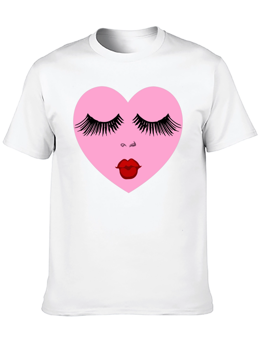 Heart Face Graphic Tee