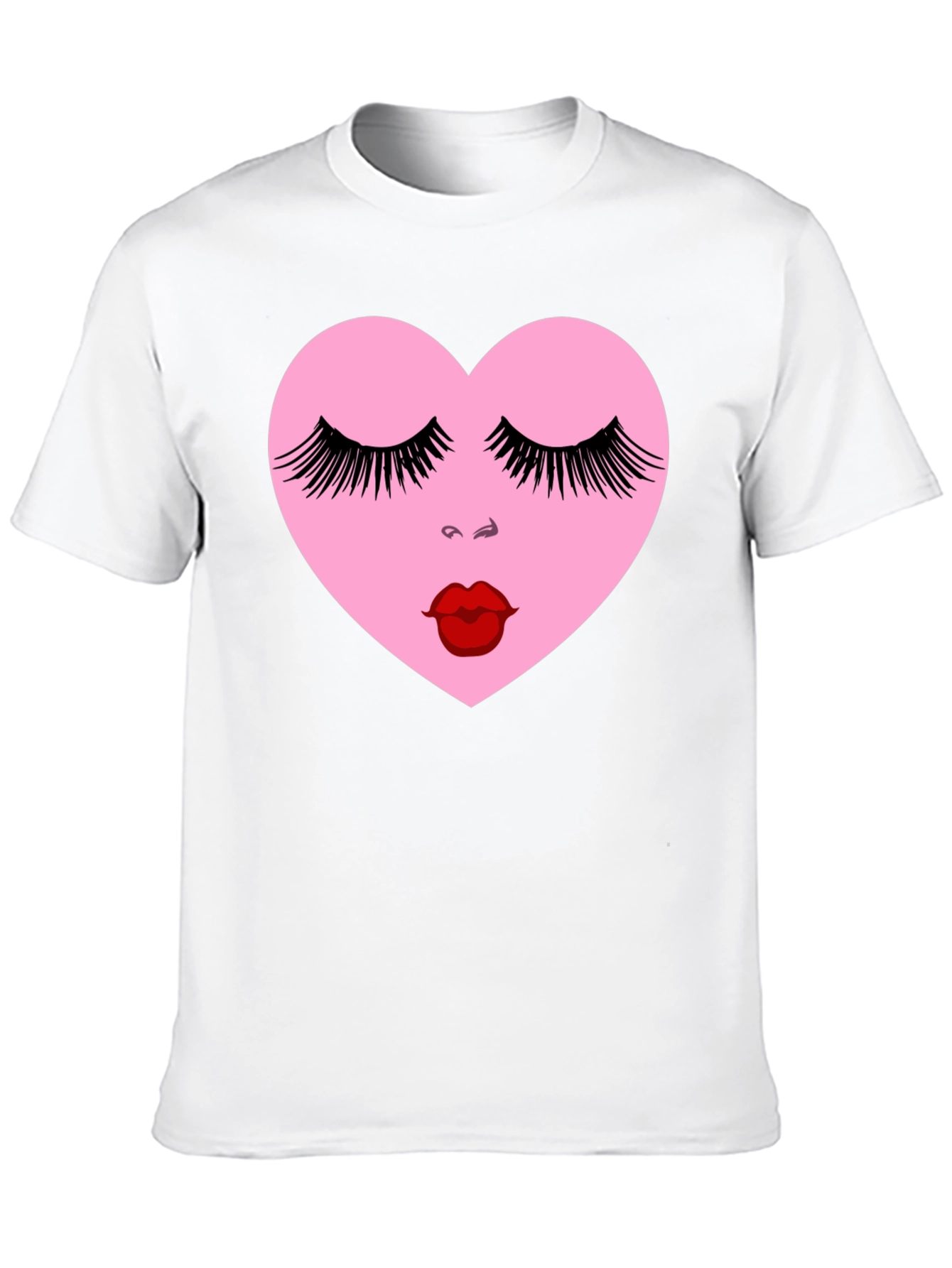 Heart Face Graphic Tee