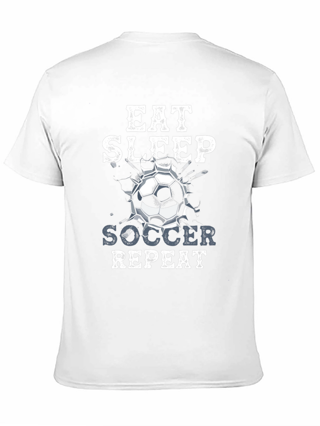 Eat Sleep Soccer Repeat Graphic T-Shirt