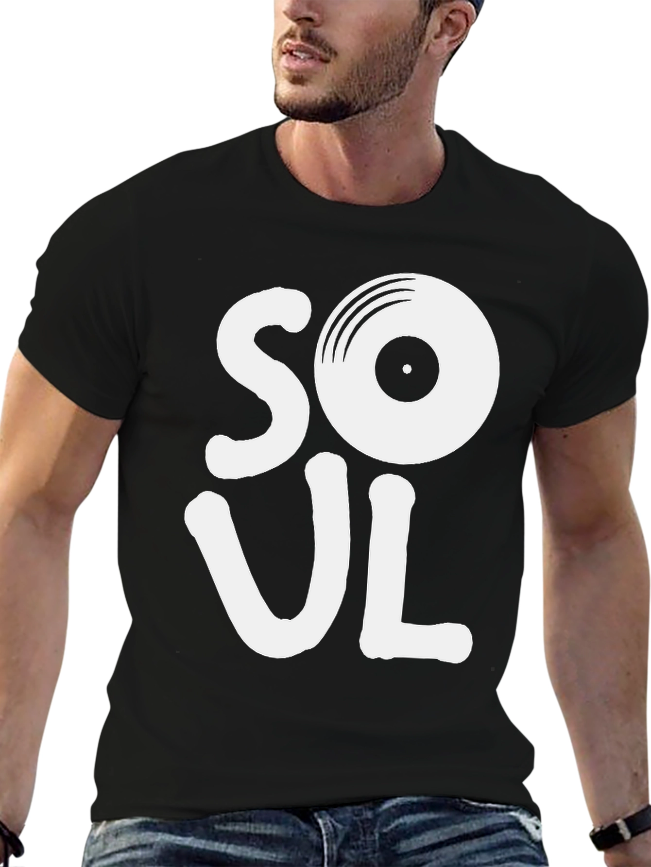 Soul Record T-Shirt - Classic Music Tee