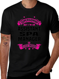 Assistant Spa Manager Funny T-Shirt