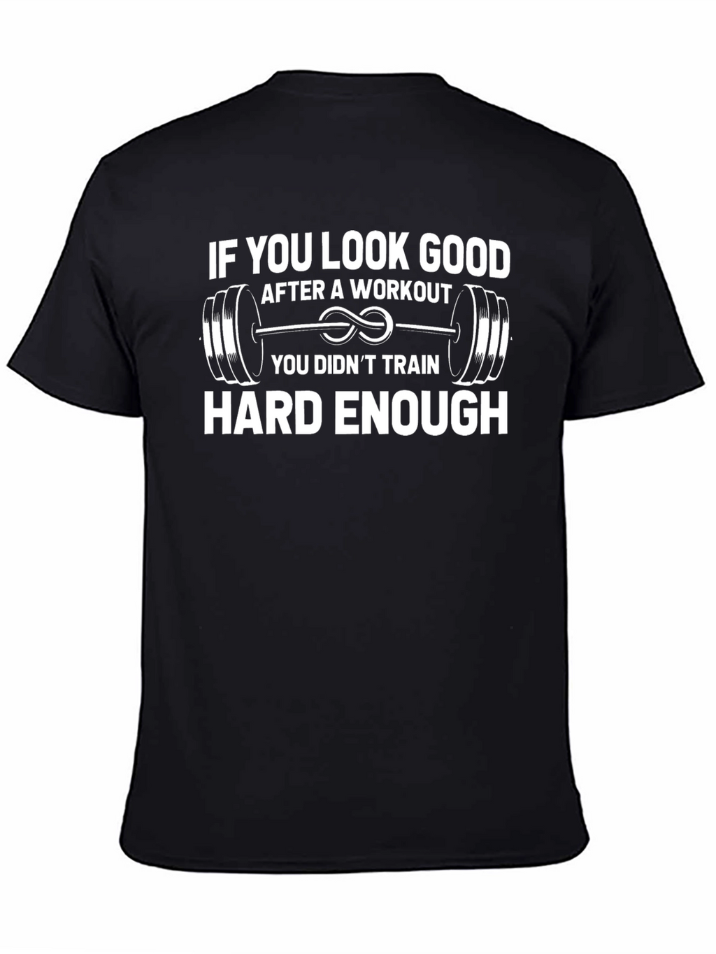 Workout Motivation T-Shirt - Train Hard!