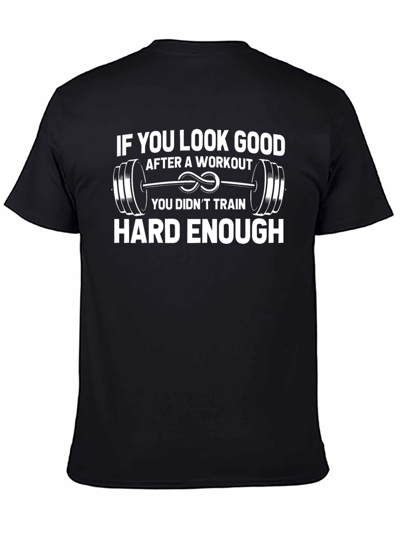 Workout Motivation T-Shirt - Train Hard!