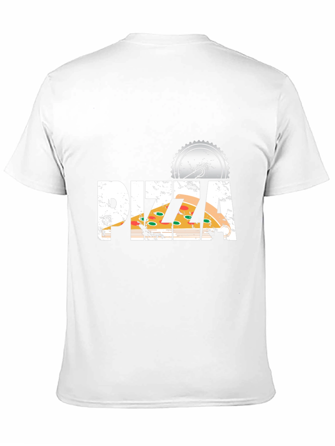 Pizza Cutter T-Shirt - Novelty Food Tee