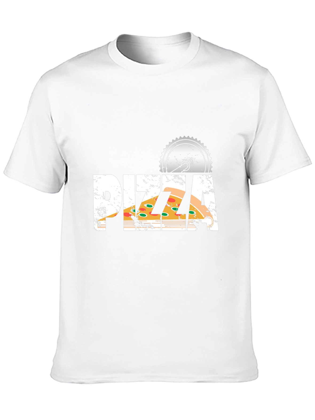 Pizza Cutter T-Shirt - Novelty Food Tee