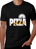 Pizza Cutter T-Shirt - Novelty Food Tee