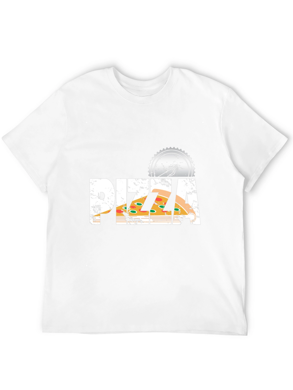 Pizza Cutter T-Shirt - Novelty Food Tee