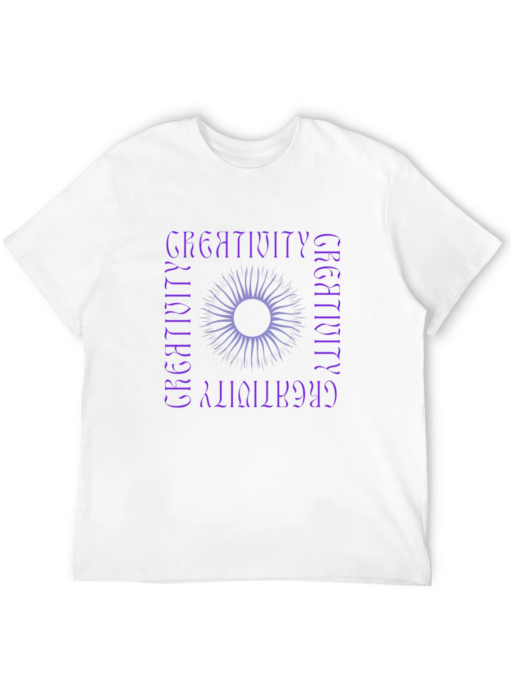 Creativity Graphic Tee - Stylish Black T-Shirt