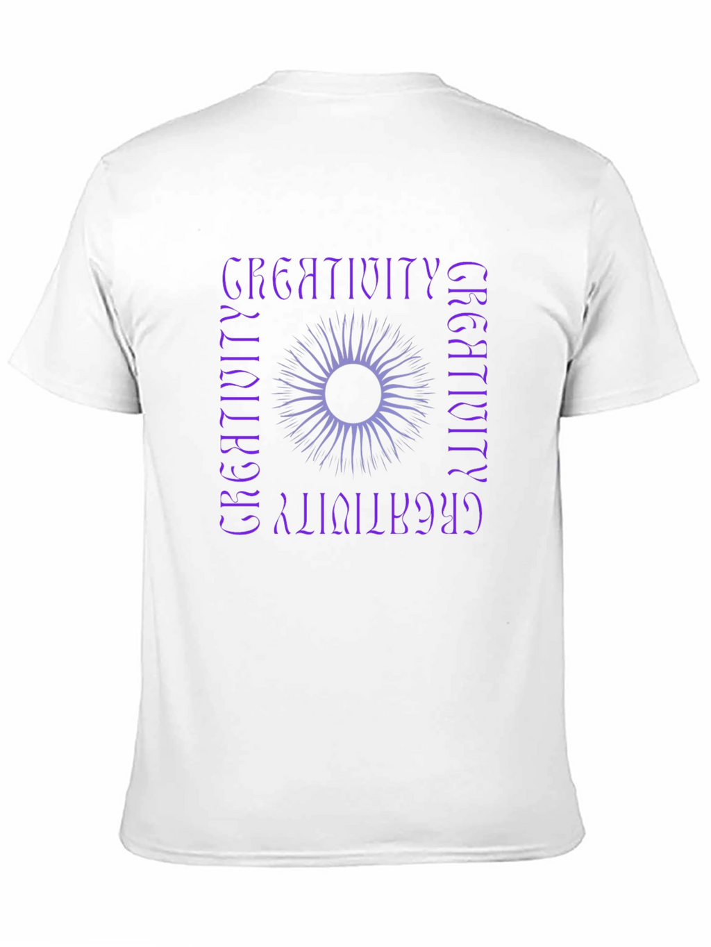 Creativity Graphic Tee - Stylish Black T-Shirt