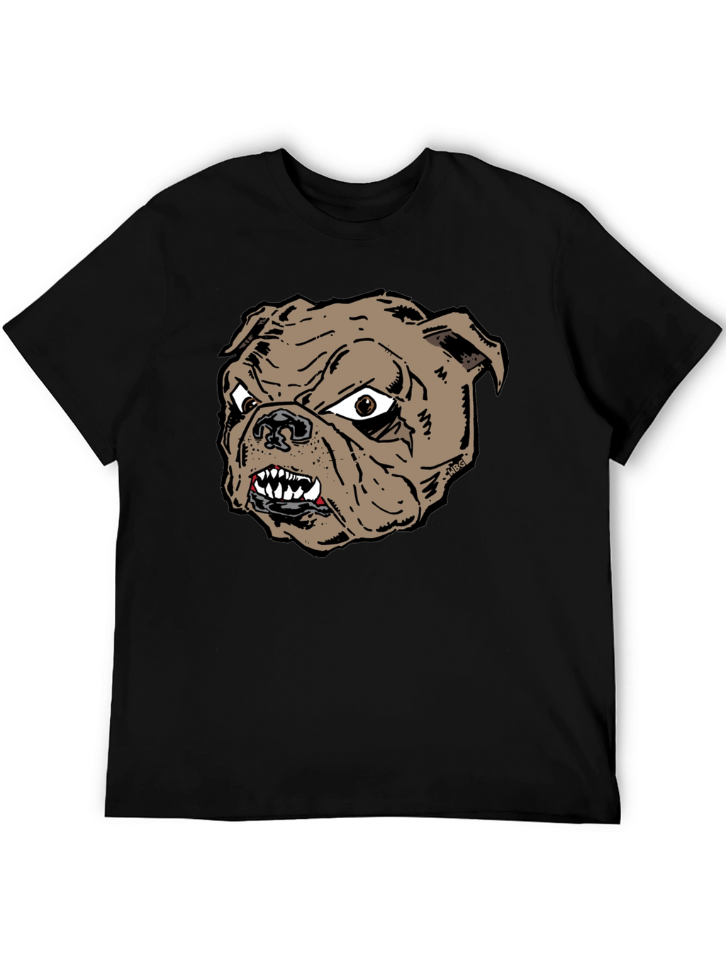 Bulldog Graphic Tee - Fierce Dog Lover Shirt