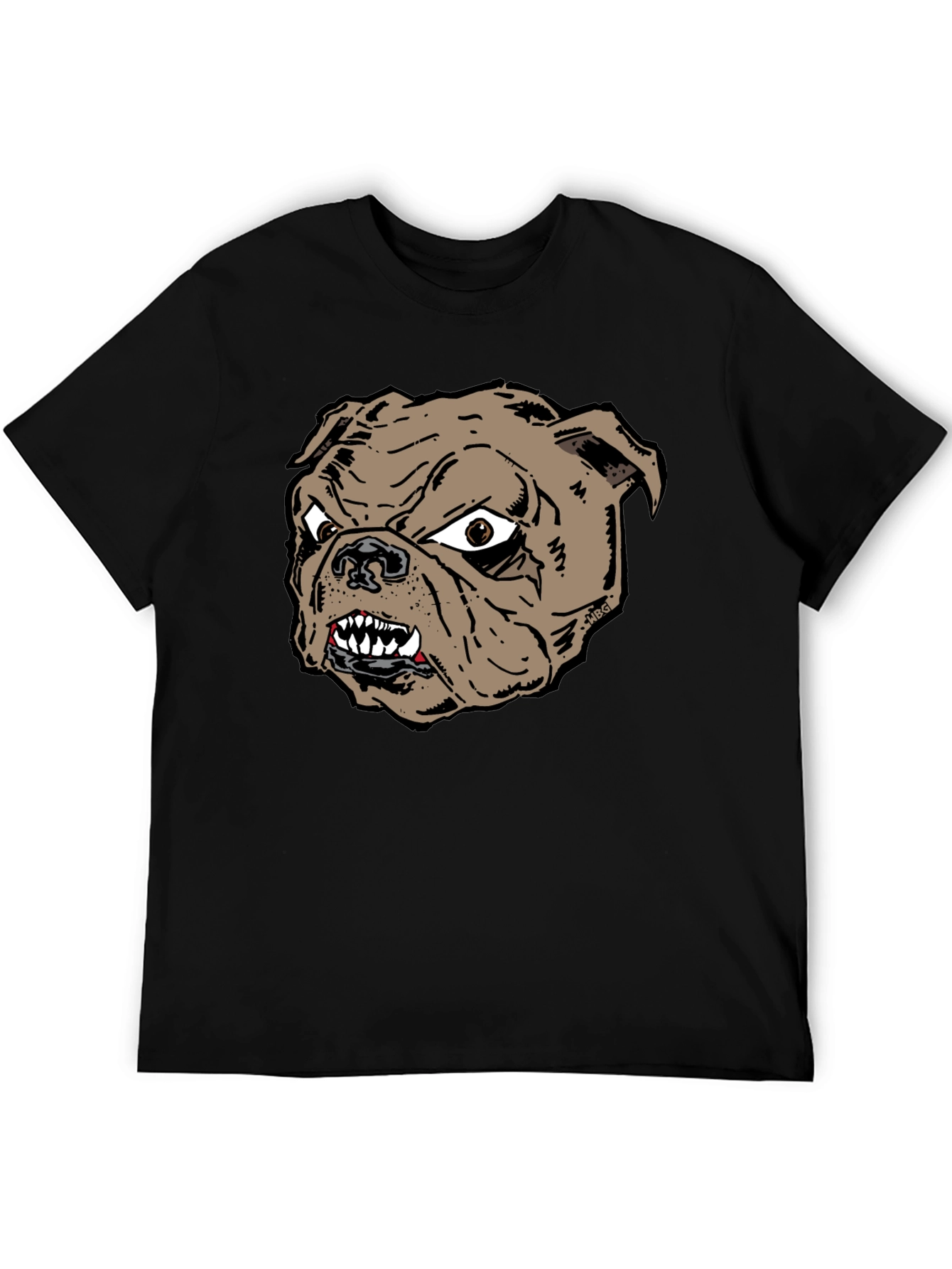 Bulldog Graphic Tee - Fierce Dog Lover Shirt