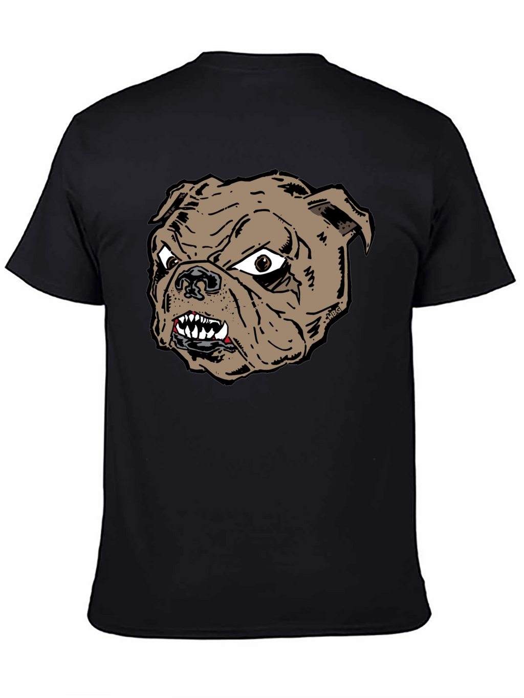 Bulldog Graphic Tee - Fierce Dog Lover Shirt