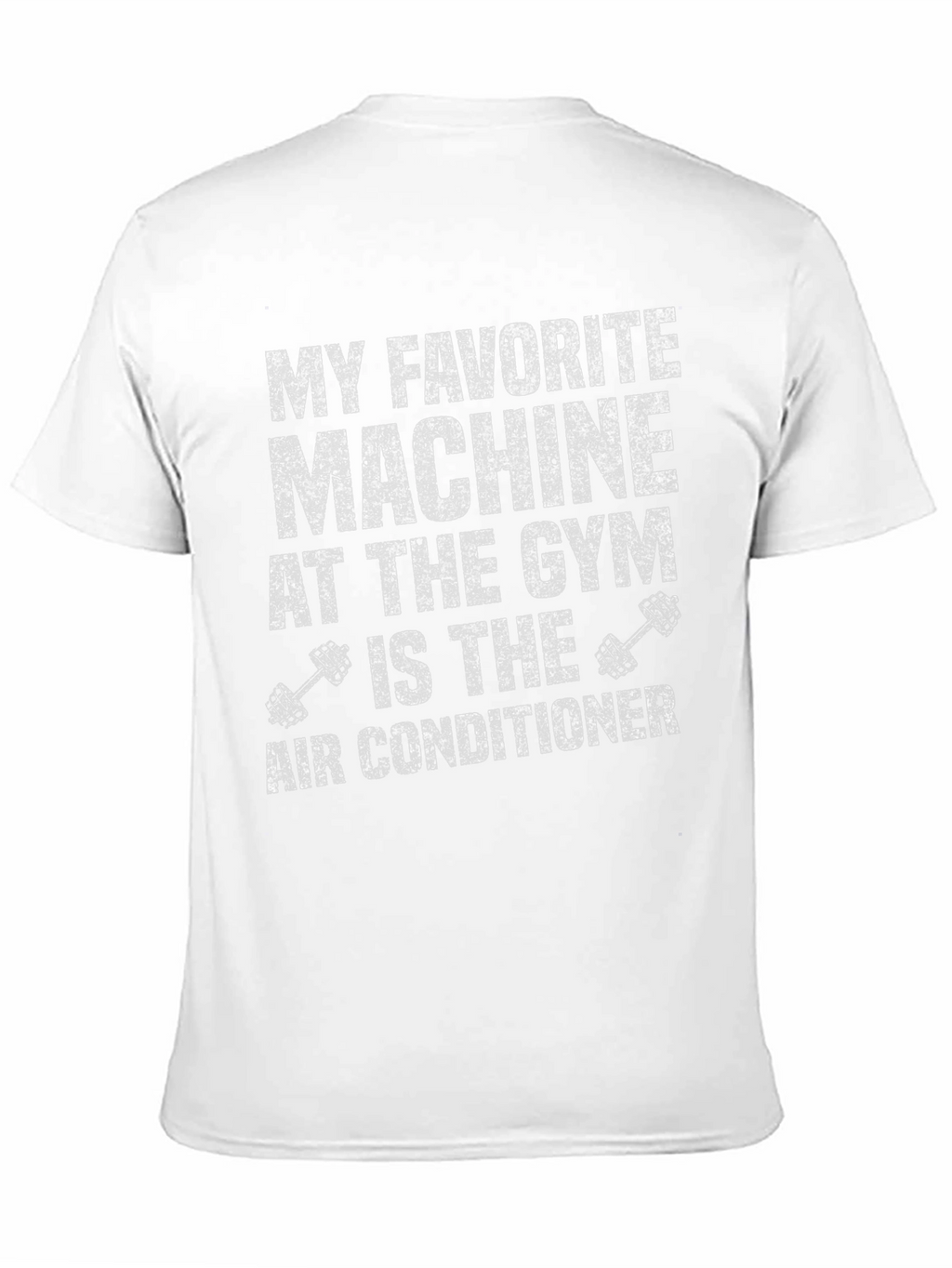 Gym Humor T-Shirt - Air Conditioner Machine Tee