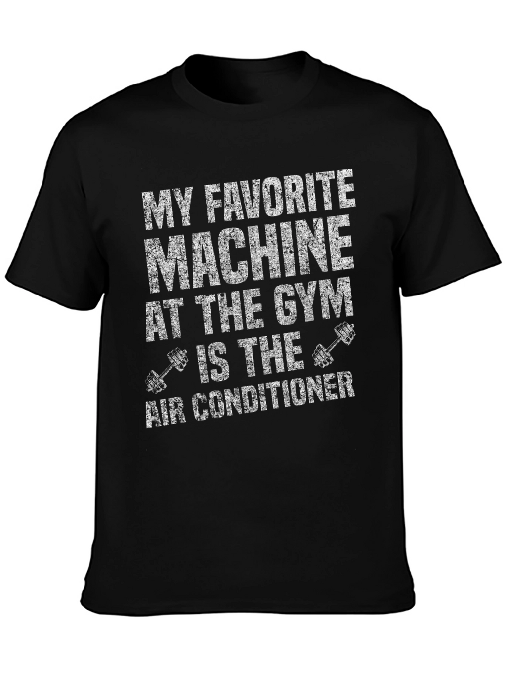 Gym Humor T-Shirt - Air Conditioner Machine Tee