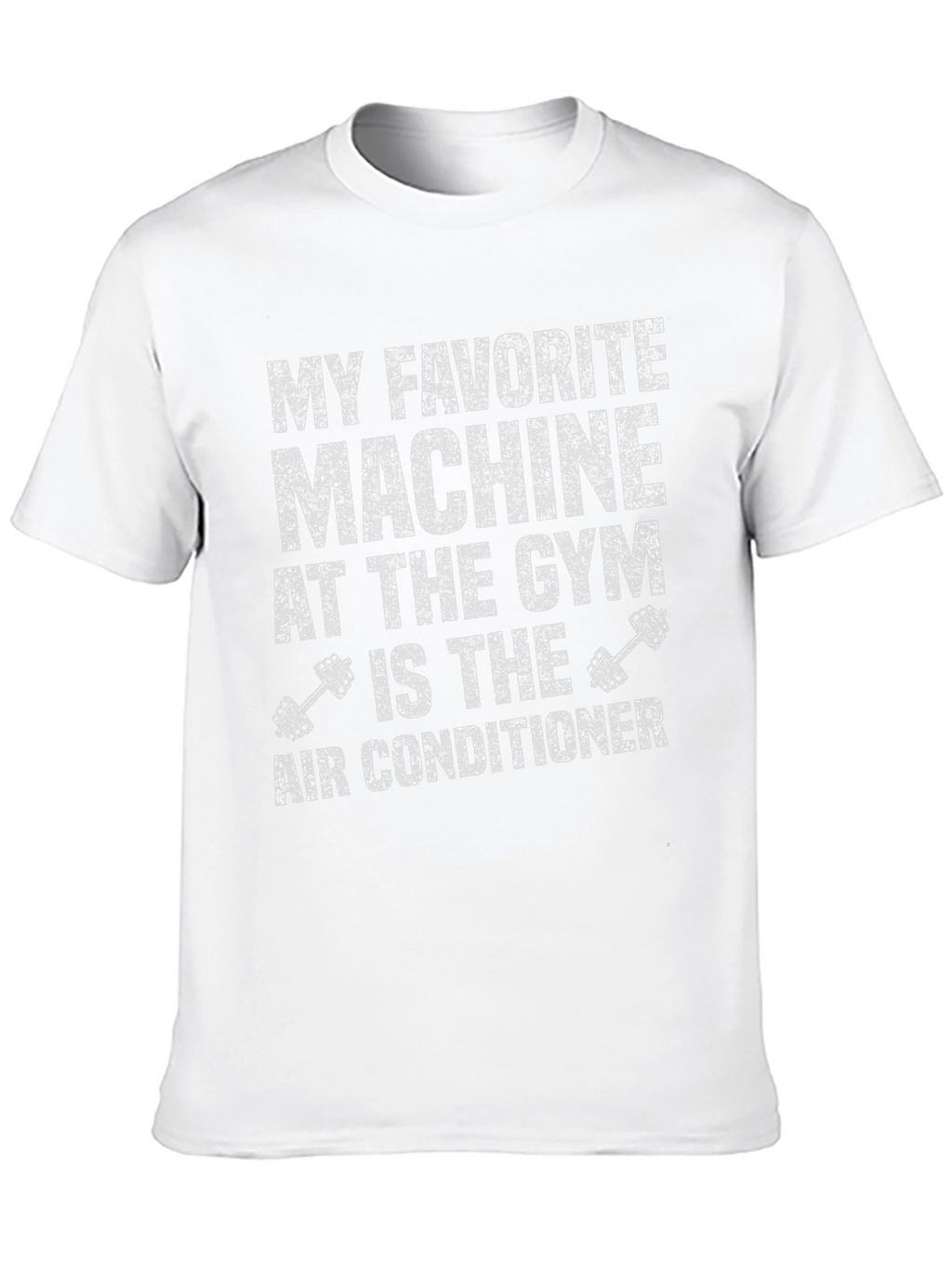 Gym Humor T-Shirt - Air Conditioner Machine Tee