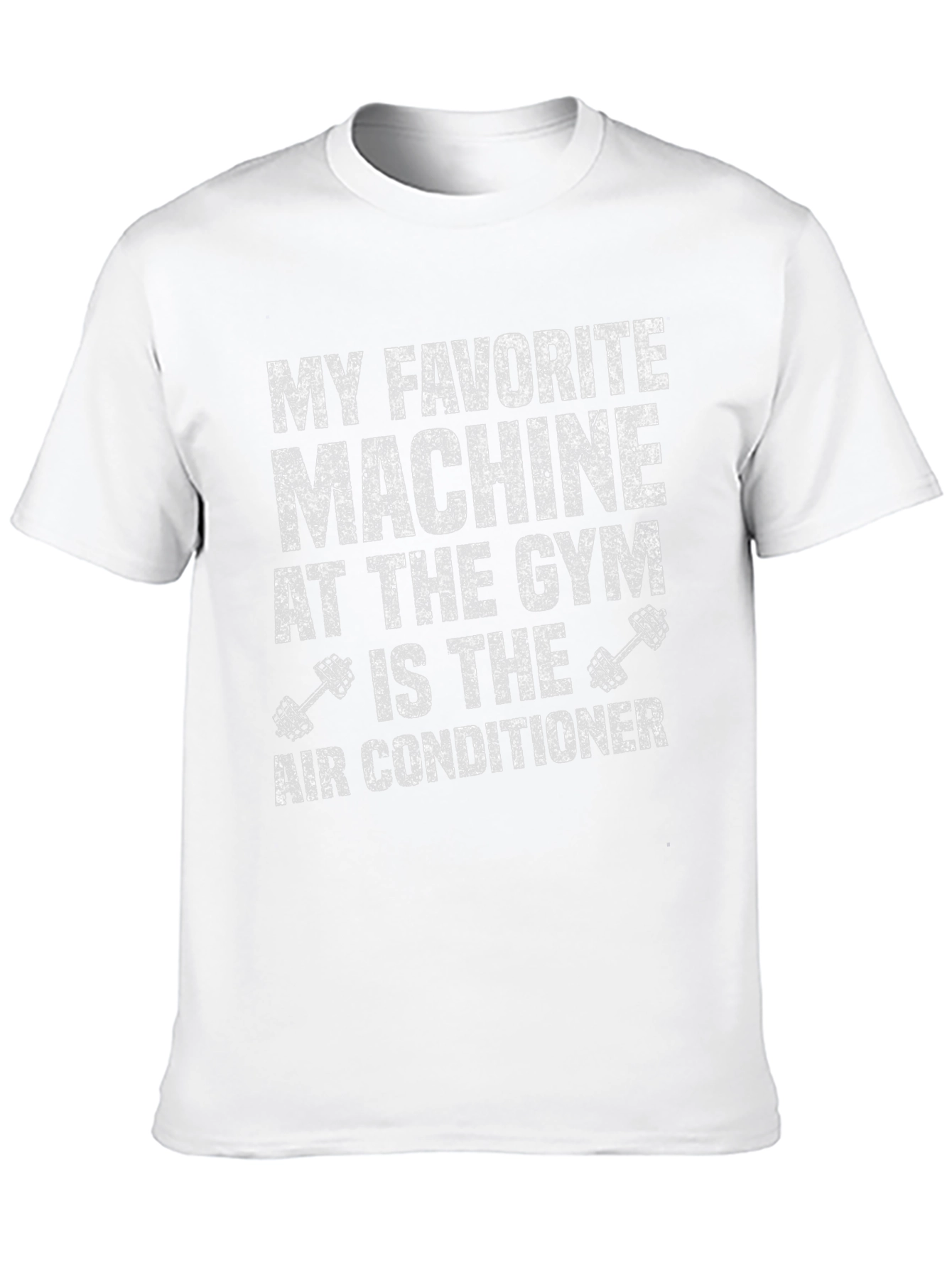 Gym Humor T-Shirt - Air Conditioner Machine Tee