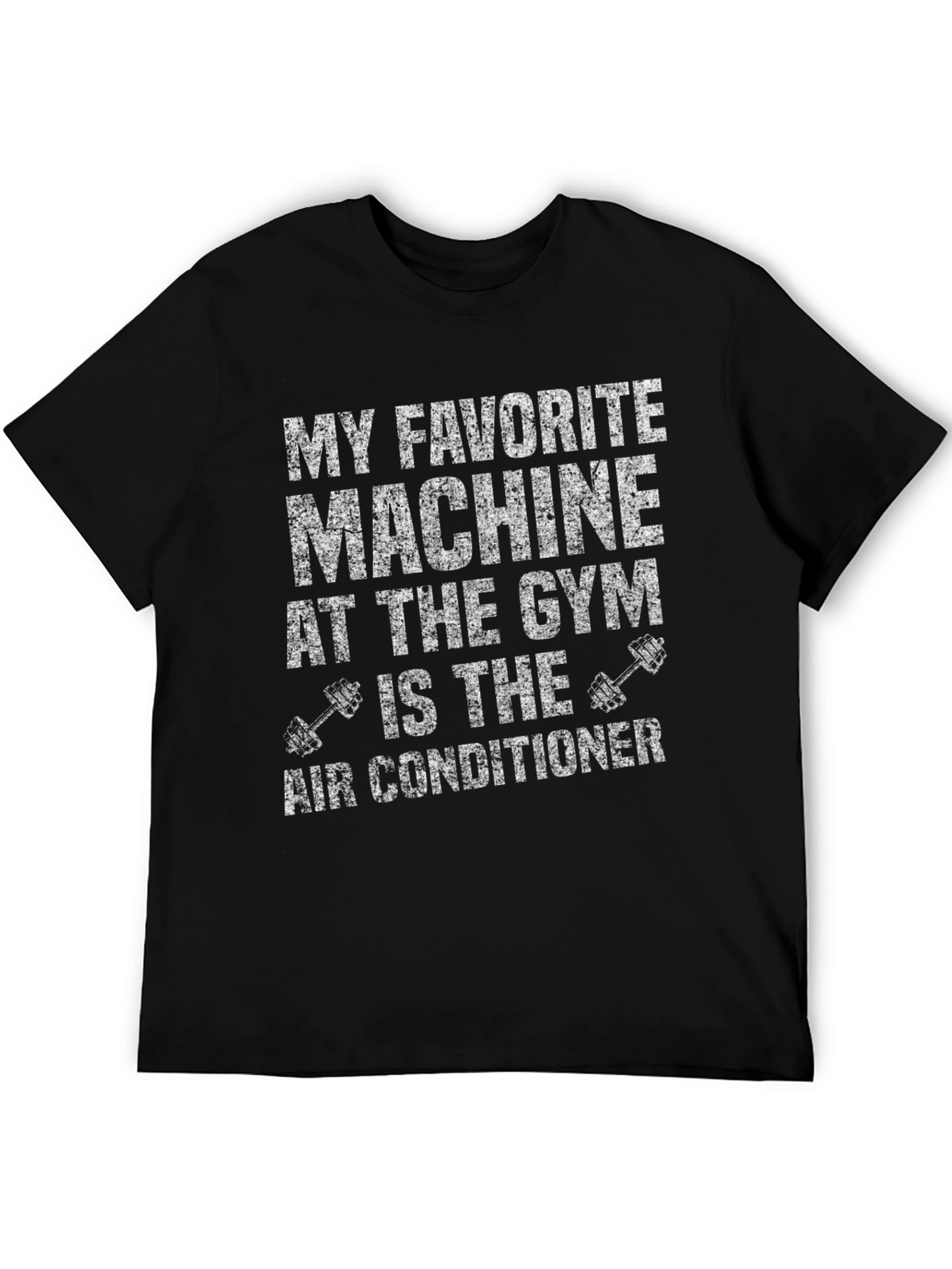 Gym Humor T-Shirt - Air Conditioner Machine Tee
