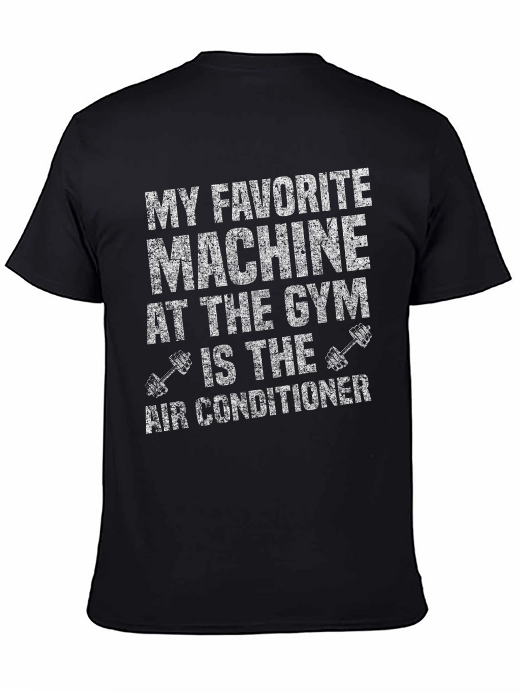 Gym Humor T-Shirt - Air Conditioner Machine Tee