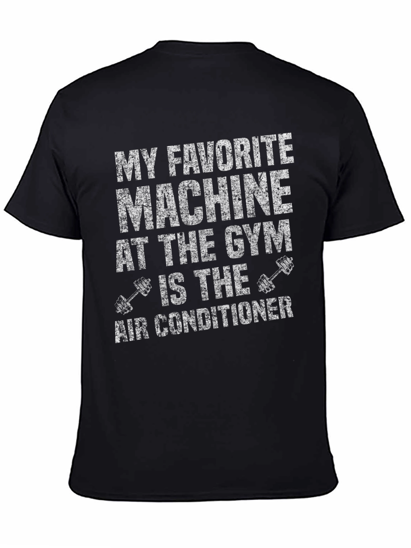 Gym Humor T-Shirt - Air Conditioner Machine Tee