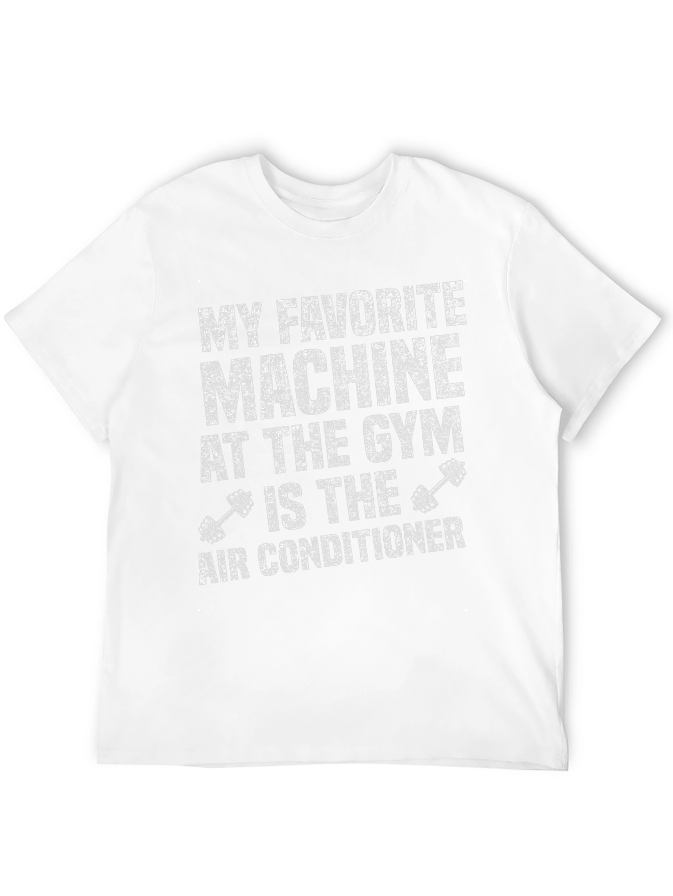 Gym Humor T-Shirt - Air Conditioner Machine Tee