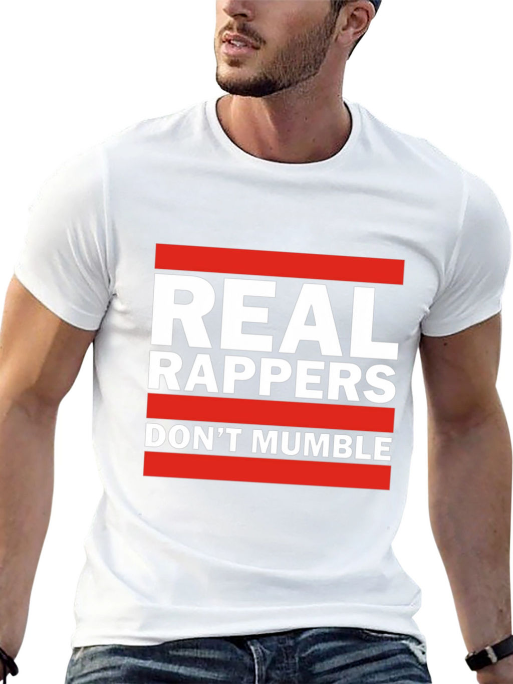 Real Rappers T-Shirt - Anti-Mumble Rap Tee