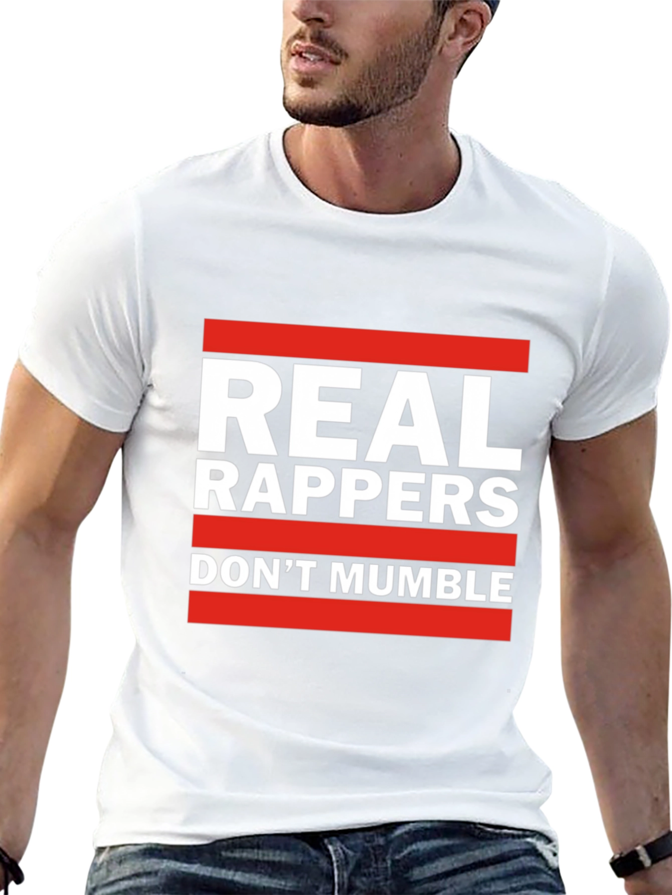 Real Rappers T-Shirt - Anti-Mumble Rap Tee
