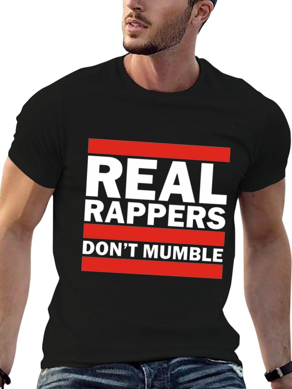 Real Rappers T-Shirt - Anti-Mumble Rap Tee