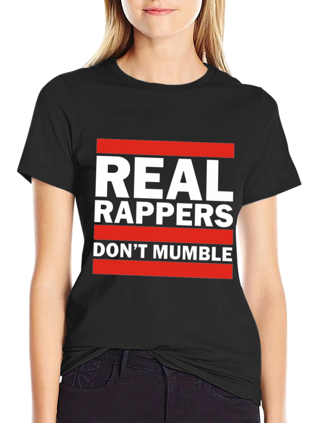 Real Rappers T-Shirt - Anti-Mumble Rap Tee