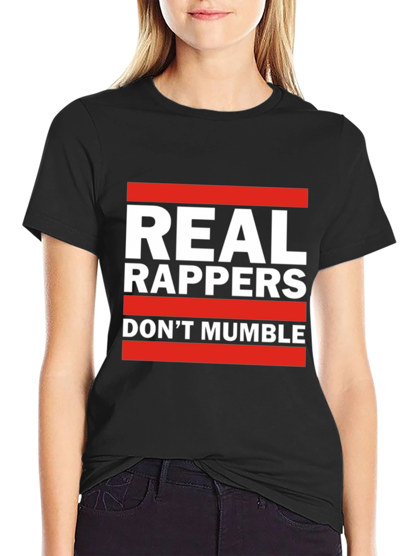 Real Rappers T-Shirt - Anti-Mumble Rap Tee