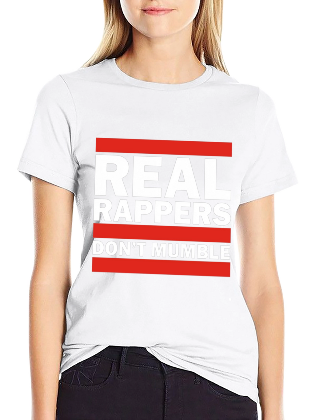 Real Rappers T-Shirt - Anti-Mumble Rap Tee