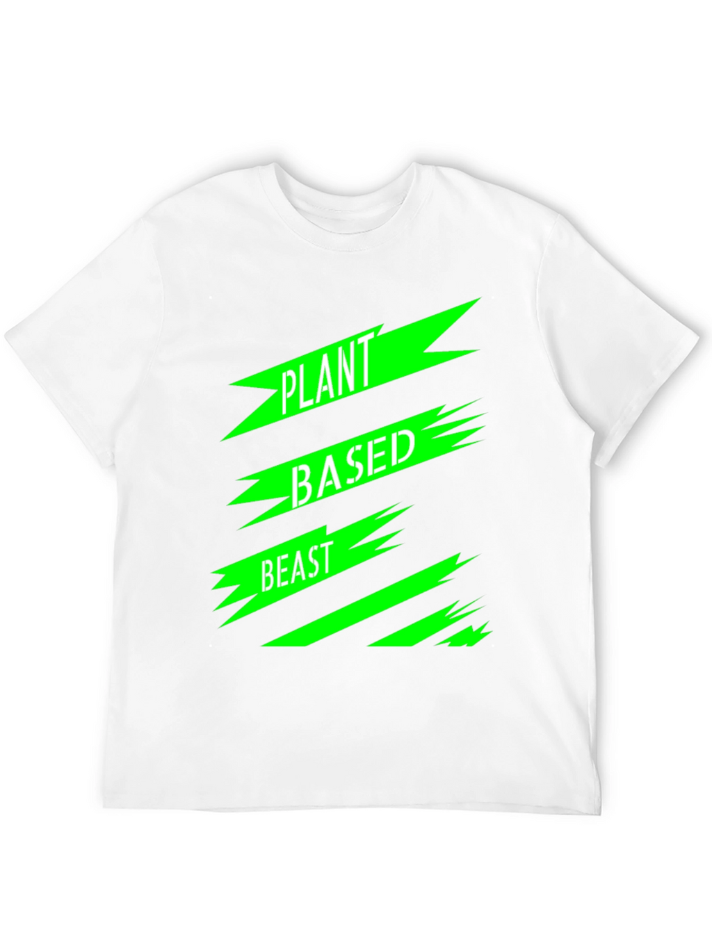 Plant Based Beast Graphic T-Shirt - Black