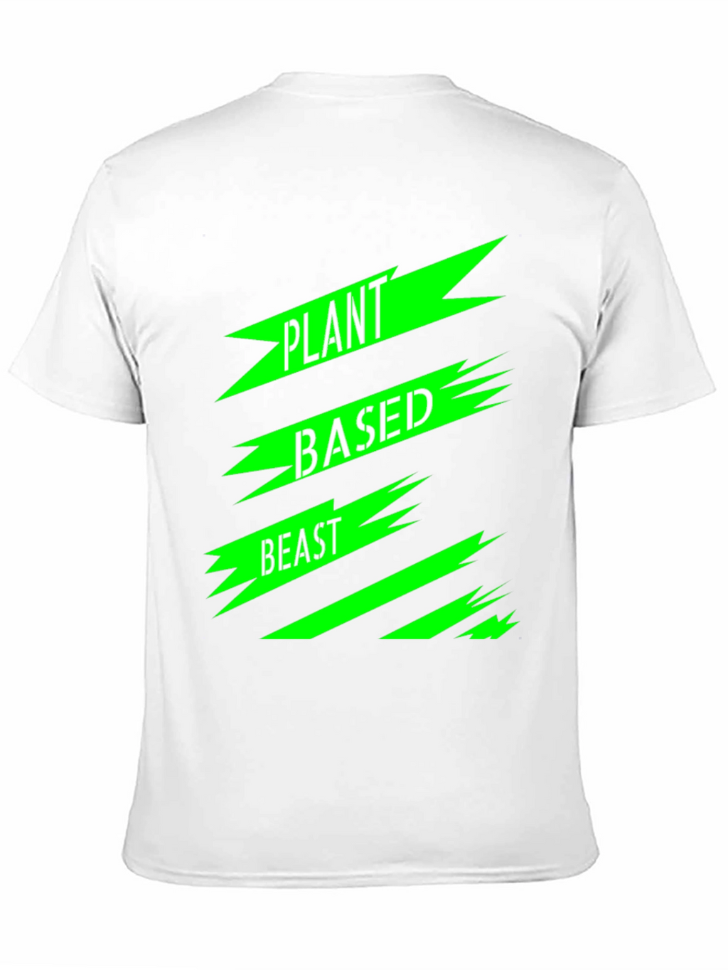 Plant Based Beast Graphic T-Shirt - Black