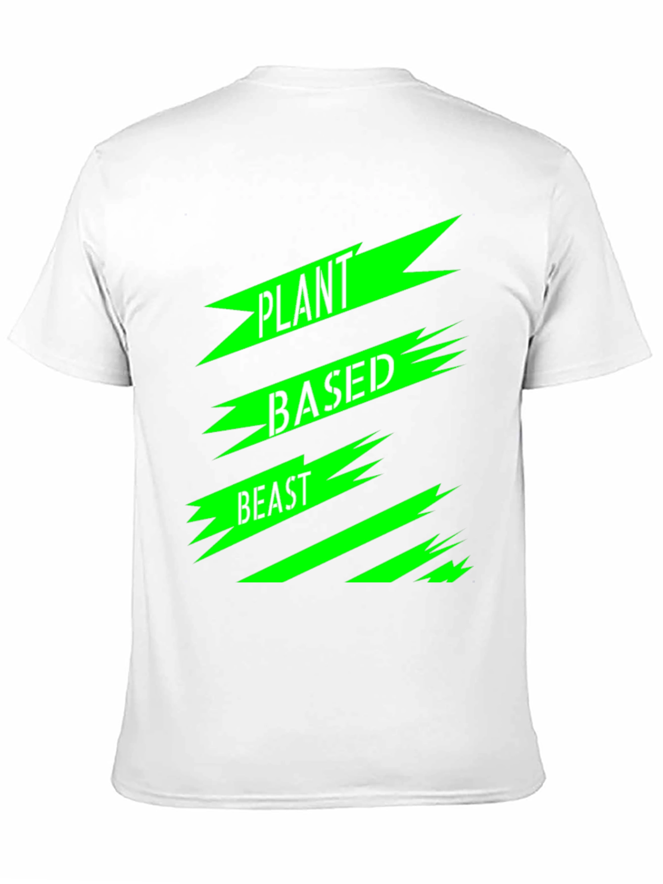 Plant Based Beast Graphic T-Shirt - Black