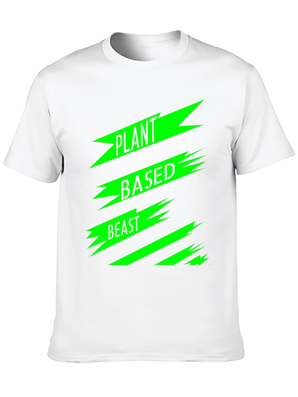 Plant Based Beast Graphic T-Shirt - Black