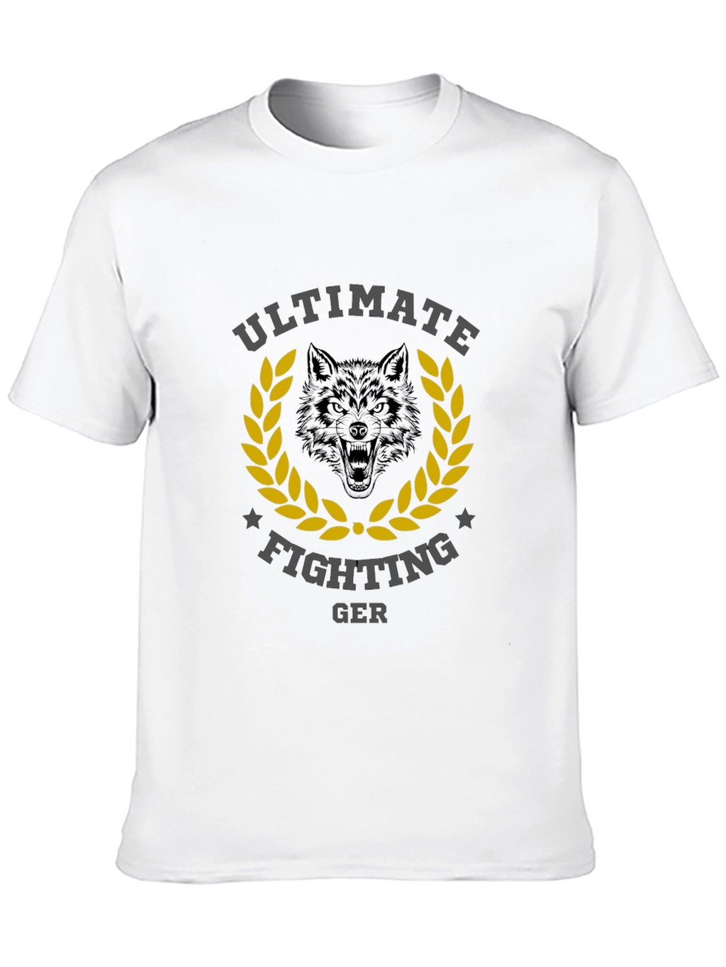 Ultimate Fighting GER Wolf Graphic T-Shirt