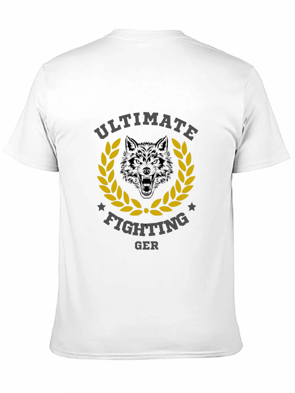 Ultimate Fighting GER Wolf Graphic T-Shirt