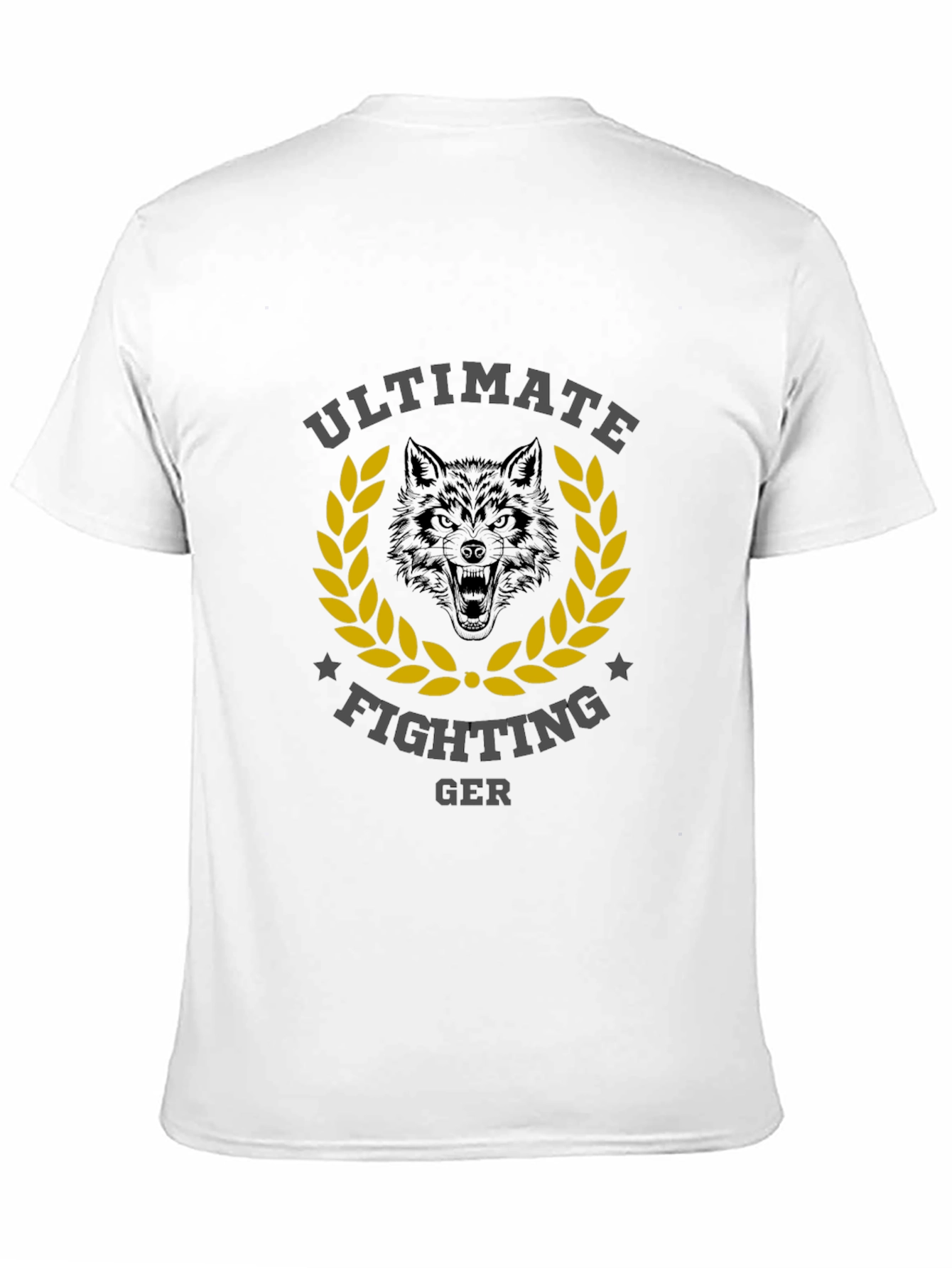 Ultimate Fighting GER Wolf Graphic T-Shirt