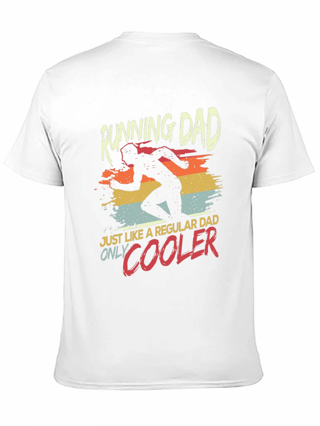 Running Dad T-Shirt - Cool Dad Design