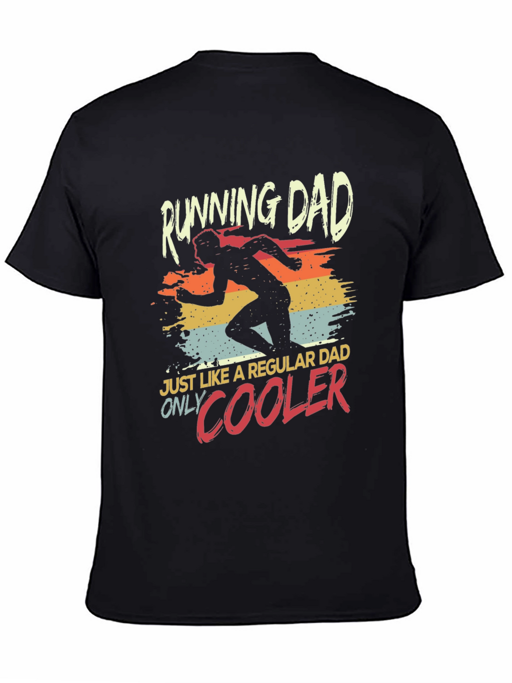 Running Dad T-Shirt - Cool Dad Design