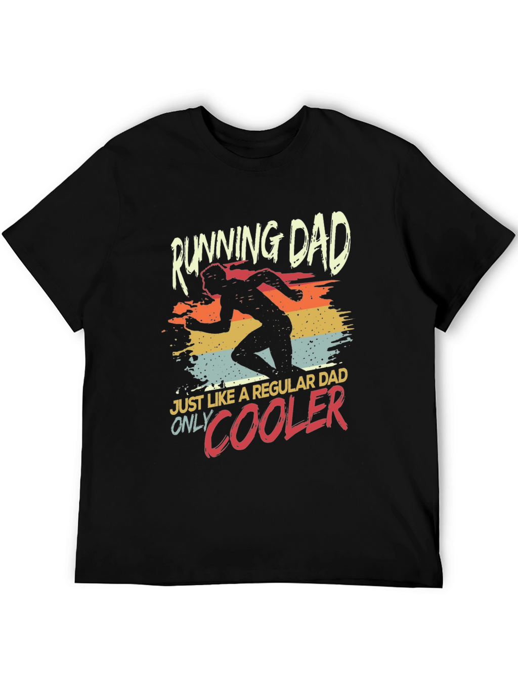 Running Dad T-Shirt - Cool Dad Design