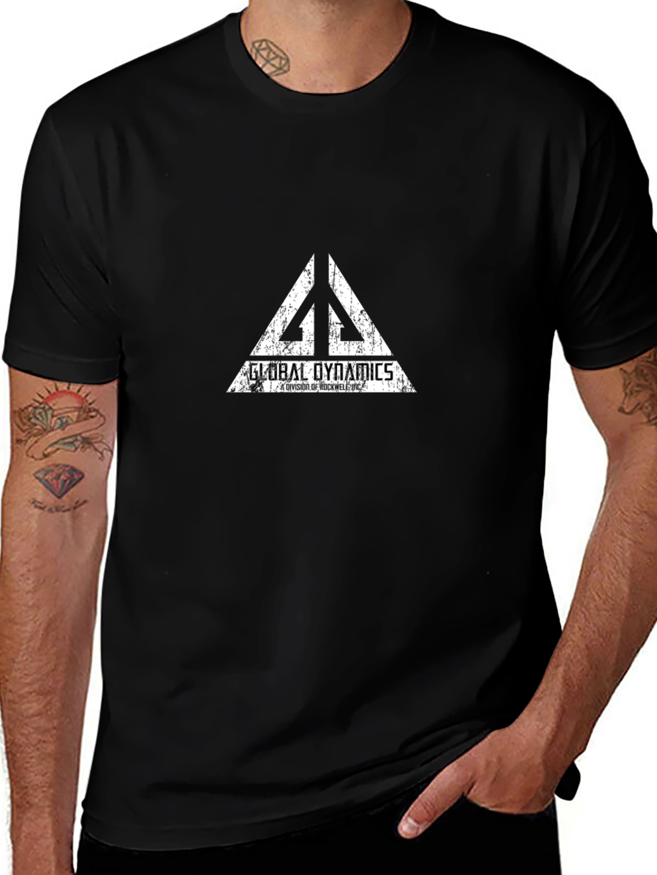 Global Dynamics Black T-Shirt