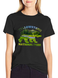 Yellowstone National Park Bear Graphic T-Shirt