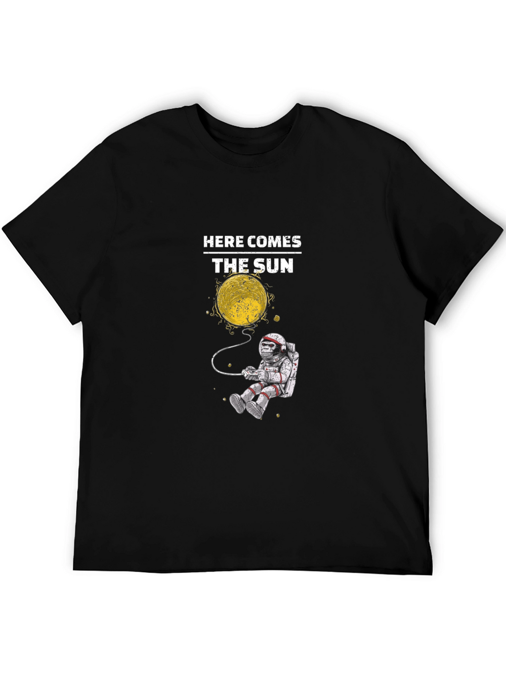Here Comes the Sun Astronaut T-Shirt