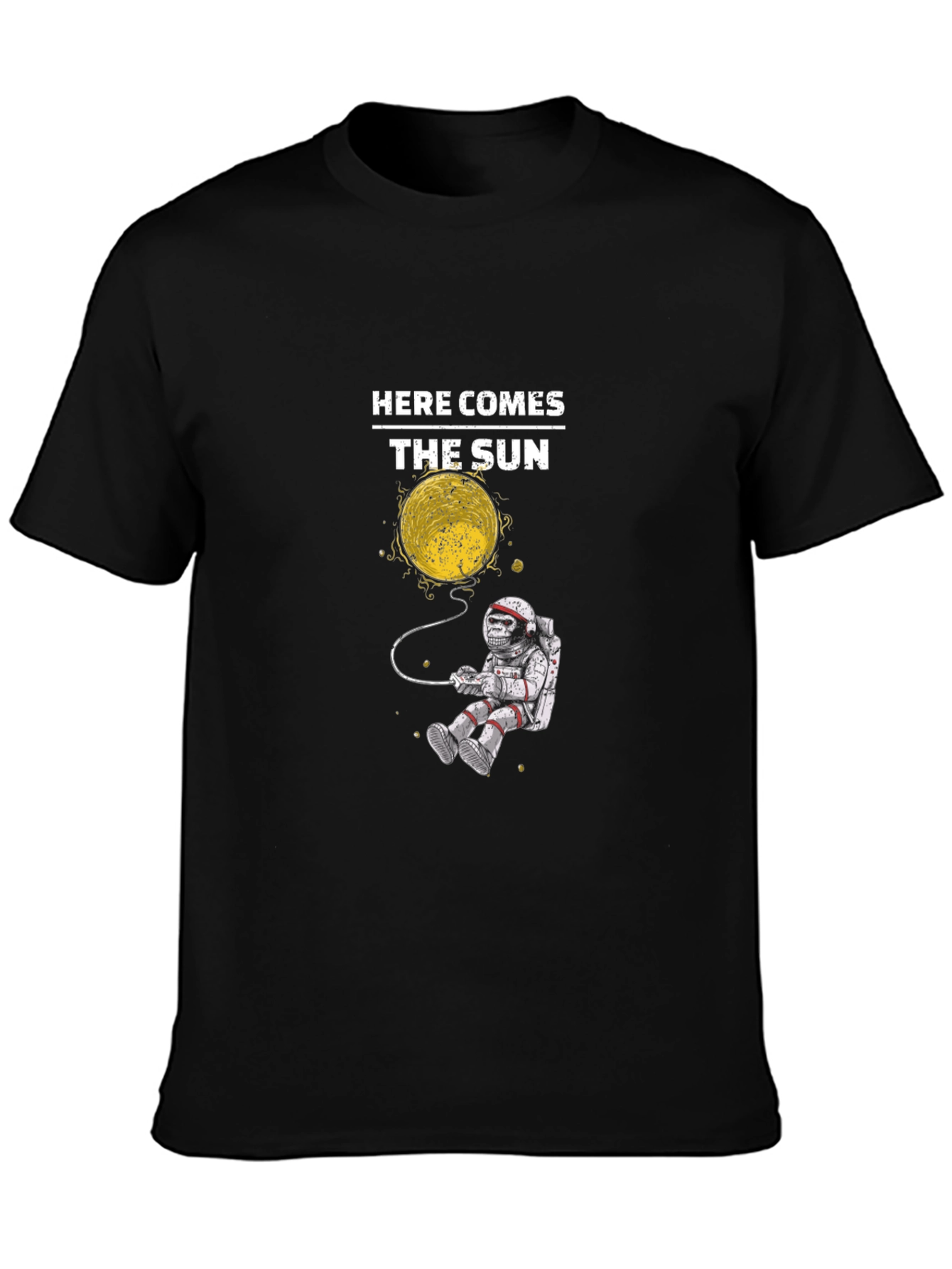 Here Comes the Sun Astronaut T-Shirt