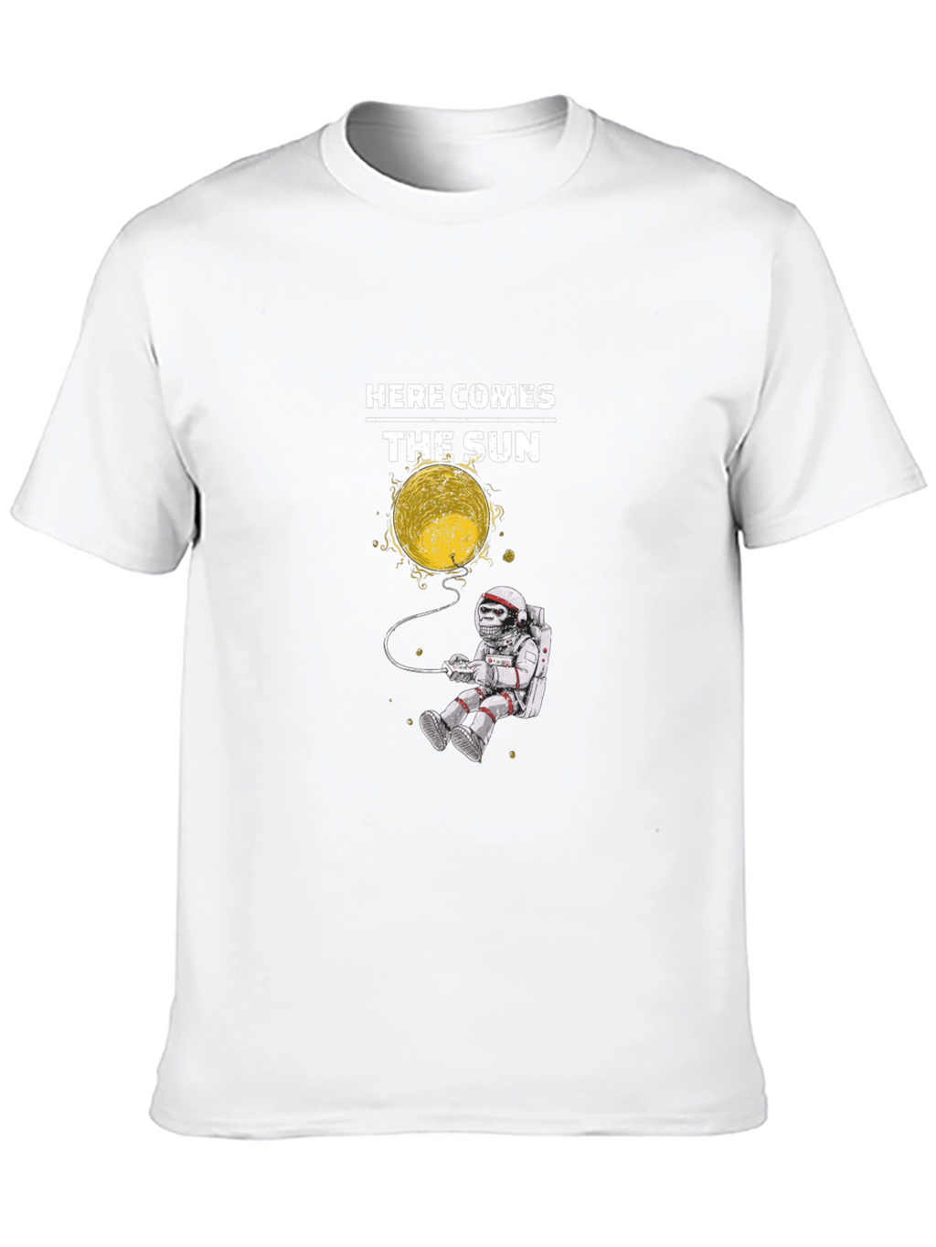 Here Comes the Sun Astronaut T-Shirt