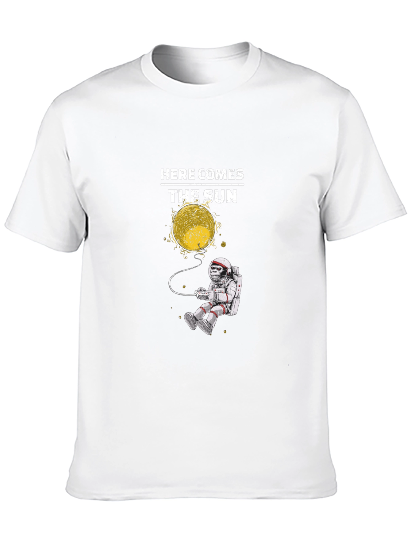Here Comes the Sun Astronaut T-Shirt