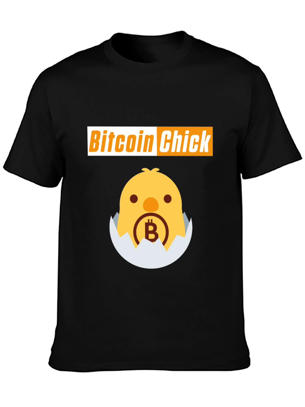Bitcoin Chick T-Shirt - Crypto Humor
