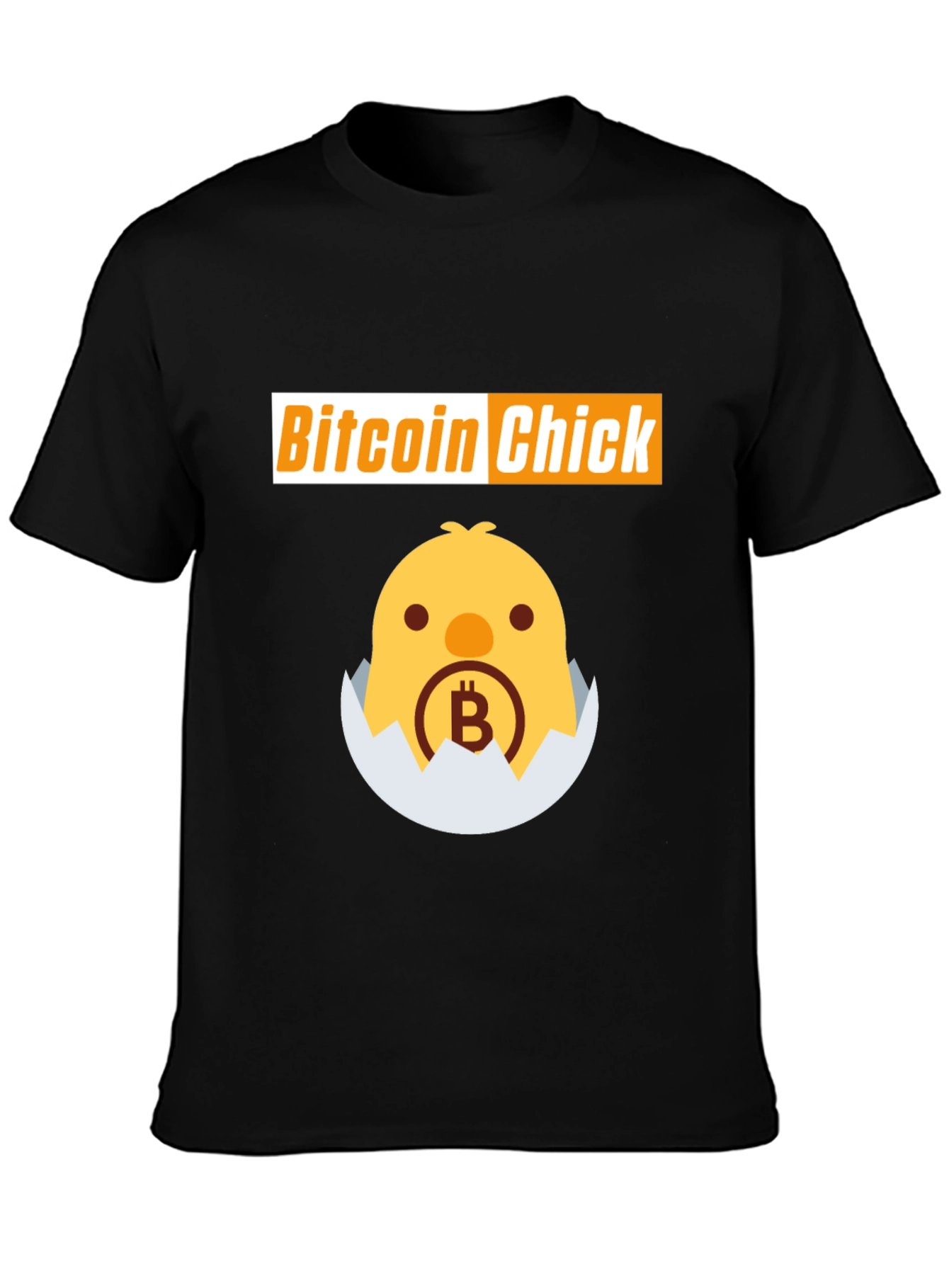 Bitcoin Chick T-Shirt - Crypto Humor